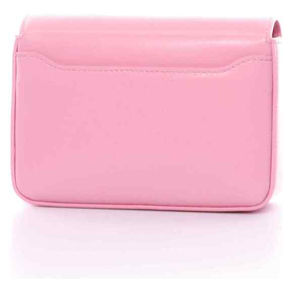 Givenchy Mini 4G Baby Pink Calf Leather Silver Logo Flap Crossbody Shoulder Bag - Picture 7 of 12